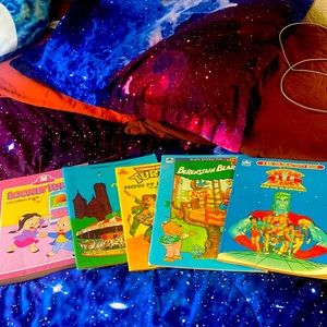 Vintage Coloring books